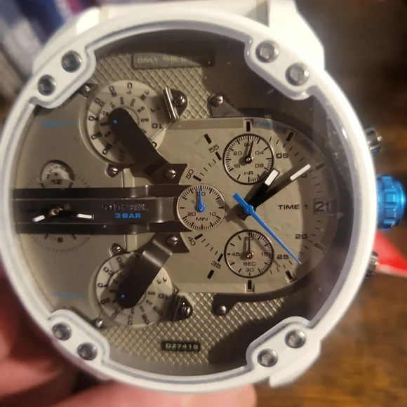 Diesel White and Silver Multi-Dial Smartwatch - Picture 3 of 3